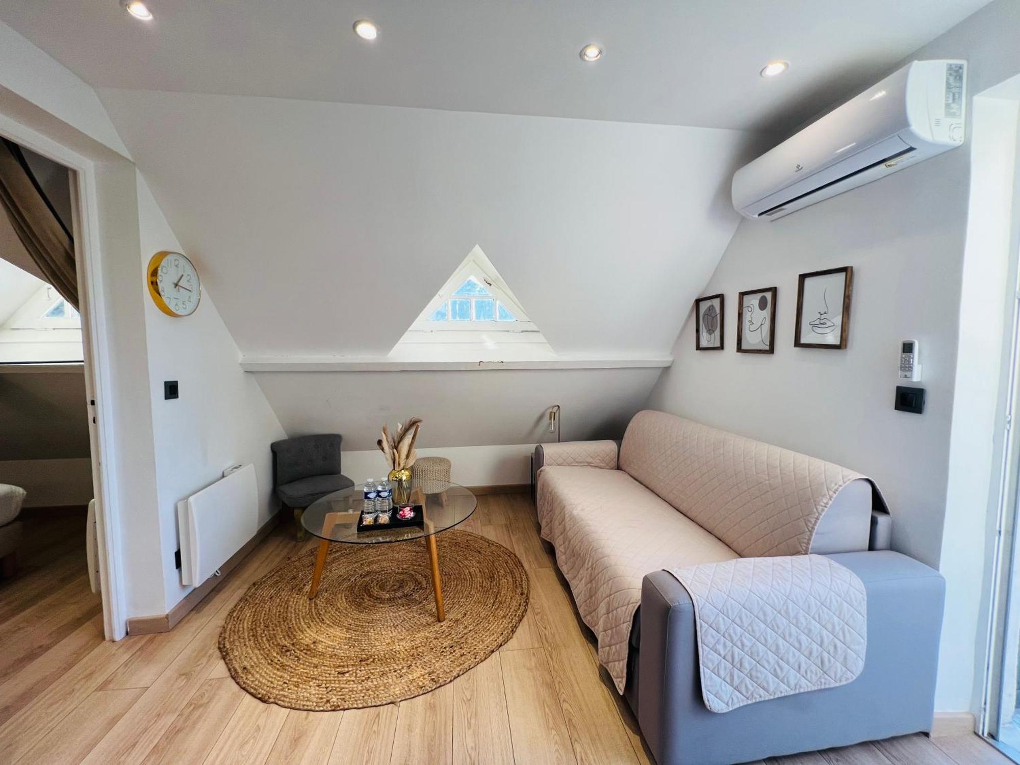 Superbe Appartement Avec Jardin Et Parking Prive Ris-Orangis Ngoại thất bức ảnh