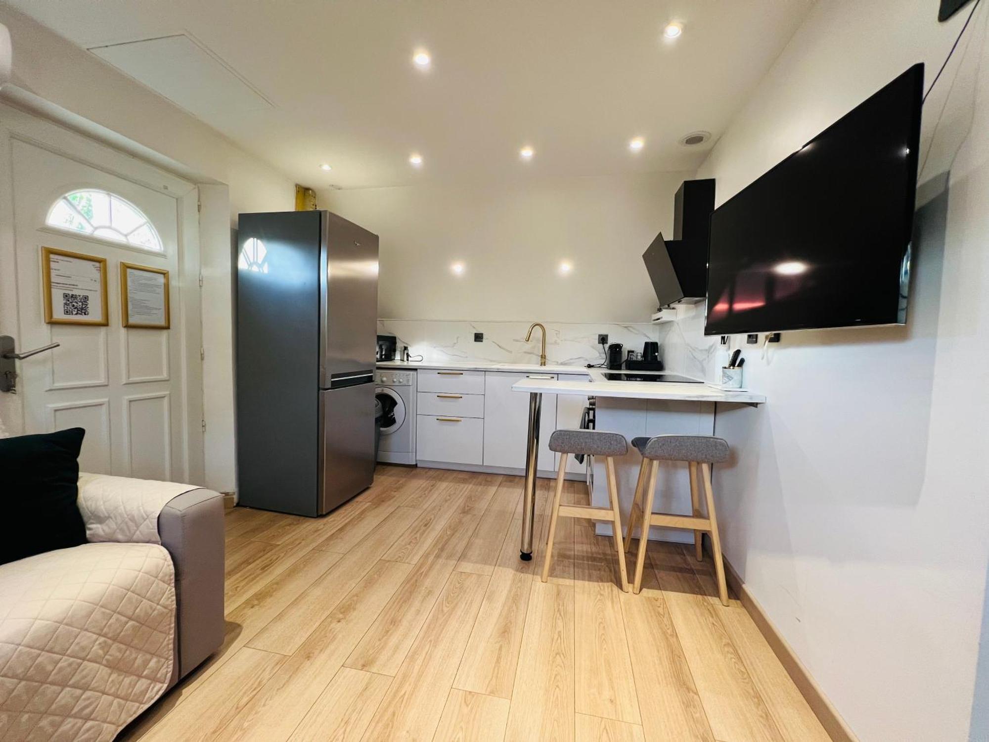 Superbe Appartement Avec Jardin Et Parking Prive Ris-Orangis Ngoại thất bức ảnh
